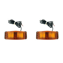 2X Frontgrillleuchte LED Markierungsleuchte für für für LKW LKW Front Doppelbrenner Kontrollleuchten A