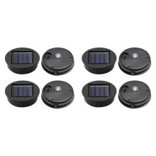 8X Zonnelicht Vervanging Top Zonnepaneel Buiten Hangende Zonnelantaarns Onderdelen Waterdichte Tuinverlichting Accessoires