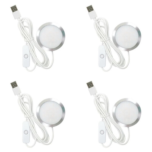 4X DIY LED Lamp Kit: Only Hardware NO 3D Printed Parts, Bright Light -Efficient Custom Lighting Project