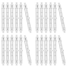 R7S Halogenlampa 118Mm 200W 230V Halogenstav R7S Halogenlampa R7S Dimbar Halogenlampa 24Pack