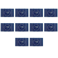 10X LED Rotative SMD NE555 Carte de Pratique de Soudage Jeu de Bricolage Fanny Formation de CompéTences Jeu de Bricolage Jeu de Module de Carte de