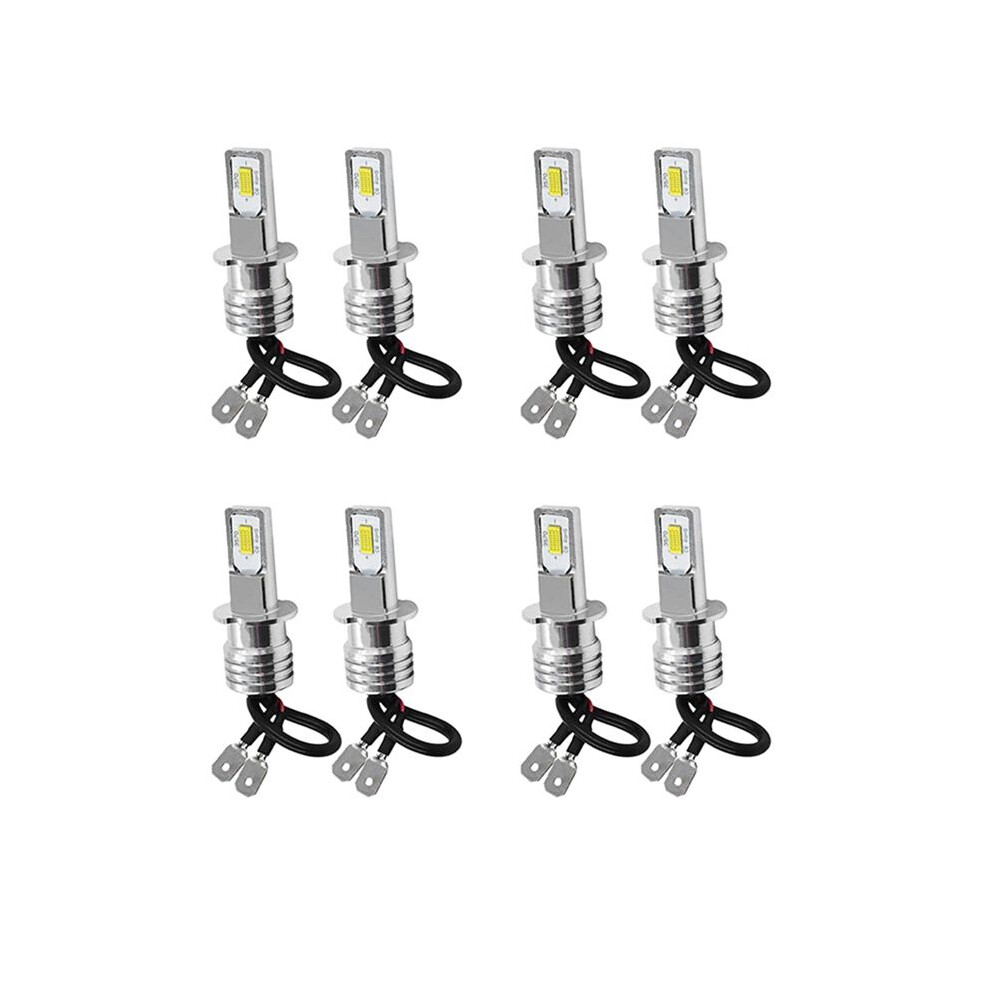 8X H3 Super Bright Led Head Fog Driving Lamp Bulb Kit 6000K 10W Light/White 6034163709061