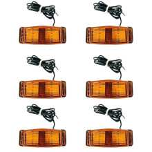 6X Front Grill Light LED Lamp for Truck Lorry Front Double Burner Indicator Lights A
