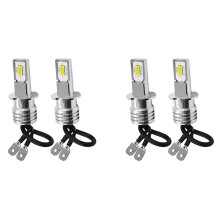 4X H3 Super Bright LED Headlight Fog Light Driving Lamp Bulb Kit 6000K White 10W