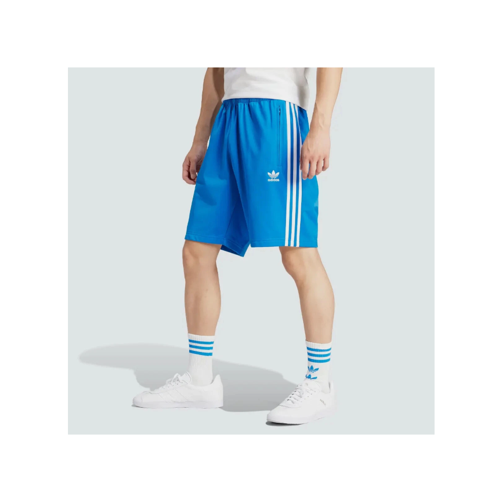 Adidas (L) Originals Mens Firebird Trefoil Shorts Blue