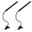 2X Clip- LED Easel Light with ClearSun LED Technology,Clamp Light, Adjustable and Flexible Neck for Precision Lighting 1