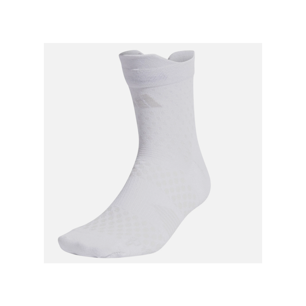 Adidas (Uk 4.5-5.5) Crew Socks Running X 4D Heat Rdy 1 Pair White