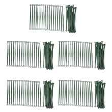 180PCS Stake Arms for Tomato Cage 11.8 Inch Plastic Expandable Plant Supports Trellis Connectors for Climbing Plants