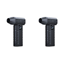 2X Souffleur D'Air 160 000 Tr/Min, Ventilateur Électrique Portatif à Turbocompresseur, Vitesse Du Vent de 52 M/S, Moteur Sans Balais, Ventilateur