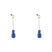2X Bug Treatment Powder Duster Diatomaceous Earth Bulb Duster/Powder Applicator Bulb with Long Copper Tube
