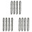 12Pcs  Chainsaw Chain 4 Inch Guide Saw Chain 1/4 LP Pitch, 28 Sections for Electric Protable Handheld Chain Saw 1