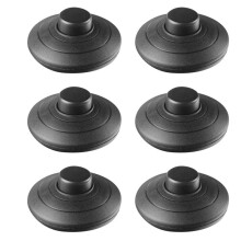 6 Stuecke Schwarz in- Lampe Fussschalter Push Power Pedal Licht Fussschalter