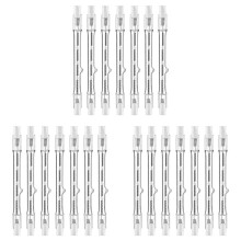 R7s Halogen Light Bulbs, 21 Packs R7s Bulb 118mm Dimmable 230V Halogen Bulbs, Tungsten Linear Light Bulb 300W