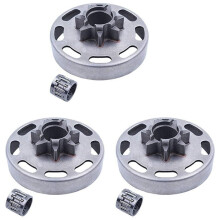 3pcs 325inch 7T Sprocket Clutch Drum W Bearing Kit for 435 435E 440 440E Jonsered CS2240 505 44 15-01