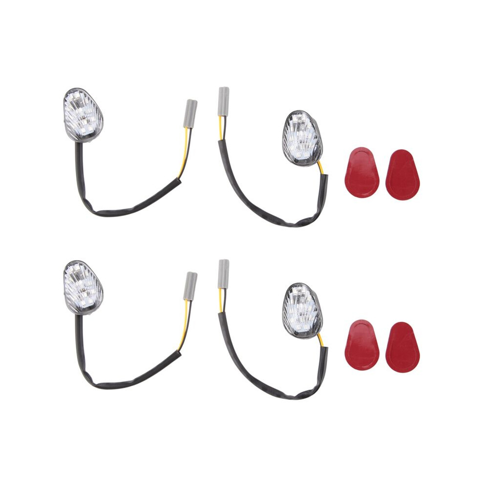 4 Pcs Led Turn Signal Indicator Lamp Flush Mount For Yzf R1 R3 R6 R6s Fz6 Fz1 Fz Fazer Fz6r Fz07 Fz8 Fz09 Light 4713187278327