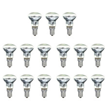 Replacement Lava Lamp E14 R39 30W Spotlight Screw in Light Bulb Clear Reflector Spot Light Bulbs Lava Incandescent 15Pcs