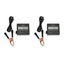 2X New Gasoline Digital Engine Tachometer Inductive Pulse Tachometer with Battery for Chain Saw Mower 2/4 Stroke