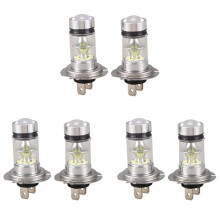 3 Pair High Power LED H7 Bulb 100W 20LED Car Fog Light Lamp Headlights 6000K White