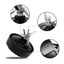 3X Blade Blender Parts for Nutri for ,7 Fins Extractor Blades Replacement Fit for Auto IQ BL480 488W Mor
