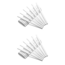 100 PCS Plastic White Cake Dowel Rods for Tiered Cake Construction and Stacking (0.4 Inch Diameter 9.5 Inch Length)