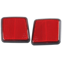 4x Rear Bumper Reflector for Escape Maverick 2005 2006 2007 Foglight Lamp Garnish Lamp Trim Cover Panel