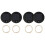 4Pcs Solar Light Replacement Top LED Solar Panel Lantern Lid for Outdoor Hanging Lanterns IP65 Waterproof 1