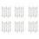 30 Pack R7S 118mm 300W 230V,R7S Halogen Linear Light Bulb, Dimmable Halogen Lamp for Construction Work Landscape 1