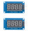 2X TM1637 4-Bits LED Display Module for , 0.36 Inch 7-Segment Red Anode Clock Tube & 4 Serial Driver Board 1