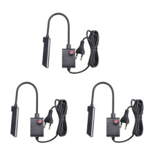 3X Dimmable 30 LED Sewing Machine Light Sewing Lighting for Workbench Lathe Drill Press Flexible Arm Work Lamp EU Plug