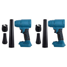 2X Soffiatore per Polvere Senza Fili per 18V Batteria Soffiatore per Polvere Elettrico Portatile Batteria per Utensili Elettrici