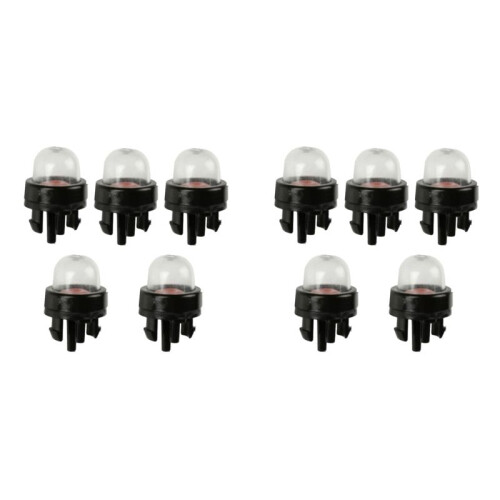 10x Snap in Primer Bulb for 2-Cycle Small Engine Leaf Blower String Trimmer Brush Cutter Chainsaw