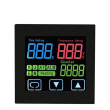 40A SSR Heat Press Machine Thermostat with Timer and Counter Hot Stamping PID Temperature Controller