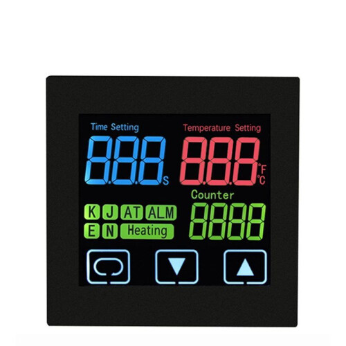 40A SSR Heat Press Machine Thermostat with Timer and Counter  Hot Stamping PID Temperature Controller 1