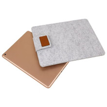 (Light Grey, 11 inches) iPad Pro Tablet Sleeve - Felt Protective Case