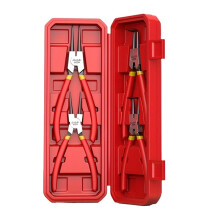 OUDISI Industrial Grade Retaining Circlip Pliers Set,Internal & External Dual-Purpose,Multi-Function with Expansion Capability