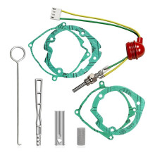 Heater Glow Plug Repair Kit, 12V/24V 5KW 8KW Parking Heater Glow Ignition Plug Kit with Filter