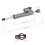 Universal Motorcycle Steering Damper Stabilizer 75mm 17mm Dark Gray 2