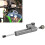 Universal Motorcycle Steering Damper Stabilizer 75mm 17mm Dark Gray 9