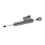 Universal Motorcycle Steering Damper Stabilizer 75mm 17mm Dark Gray 10