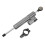 Universal Motorcycle Steering Damper Stabilizer 75mm 17mm Dark Gray 12