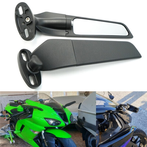 Motorcycle Mirror Modified Wind Adjustable Rotating Rearview Mirror Accessories for GSXR 1
