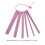 6Pcs Soft Purple Silicone Teether Sticks for Low Bite Force Jaw Training 2