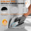 Drywall Corner Sander with 12PCS 9 Inch Sanding Discs, Semi-Circular Hook and Loop Backing for Efficient Sanding 6