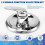 For Delta Foundations 13 Series Single-Function Valve Trim Kit,Handle Set for Shower Faucet System, Stainless BT13010 A 6