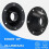 4 Pack RV Table Base Mount, Aluminum RV Pedestal Table Leg Base Flange,Floor Mounting Bracket Flush Plate 3