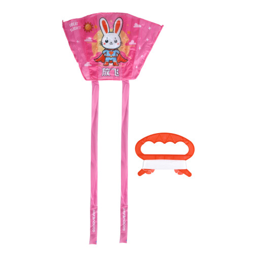 (Rabbit) Fly-Ready Portable Kite for Kids Outdoor Fun 1