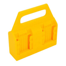 4 Slots Battery Basket Carrier Caddy Holder for 20V Li-Ion Battery Wall Mount Battery Holder Storage