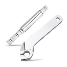 Inner Shifter Lever Shaft Kit, Stainless Steel Inner Shift Rod Lever Fit for Davidson Touring Electra Glide