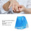 Finger Toe Cold Gel Ice Pack 4cm Reusable Compression Sleeve for Injuries 5