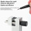 MS093 Model Painting Handheld Vise,Modeling Clamping Tool,Adjustable Angle  Clamp for Hand Painted Hobby  Tools 3